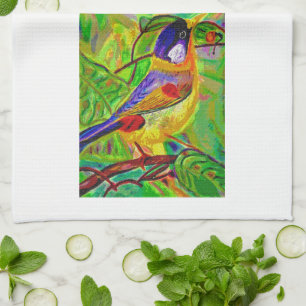 Leslie's Bird Tea Towel