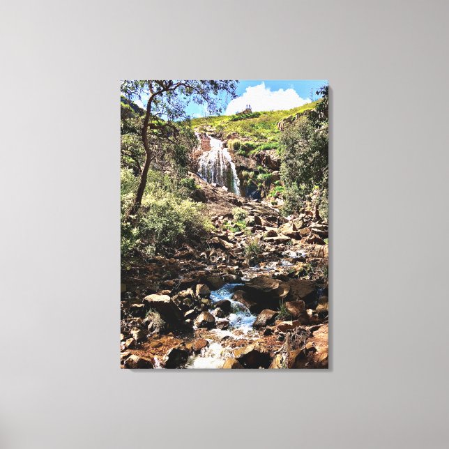 Lesmurdie Falls Canvas Print (Front)
