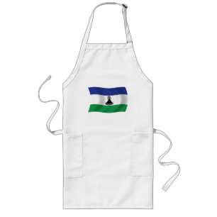 Lesotho Flag Apron