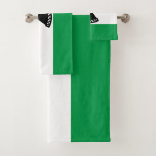 Lesotho Flag Bath Towel Set