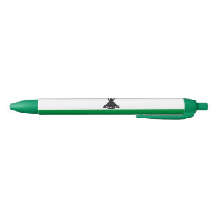 Lesotho Flag Black Ink Pen
