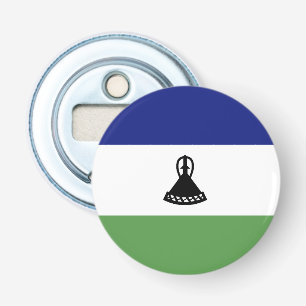 Lesotho flag bottle opener