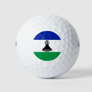 Lesotho Flag Golf Balls