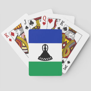 Lesotho Flag Playing Cards