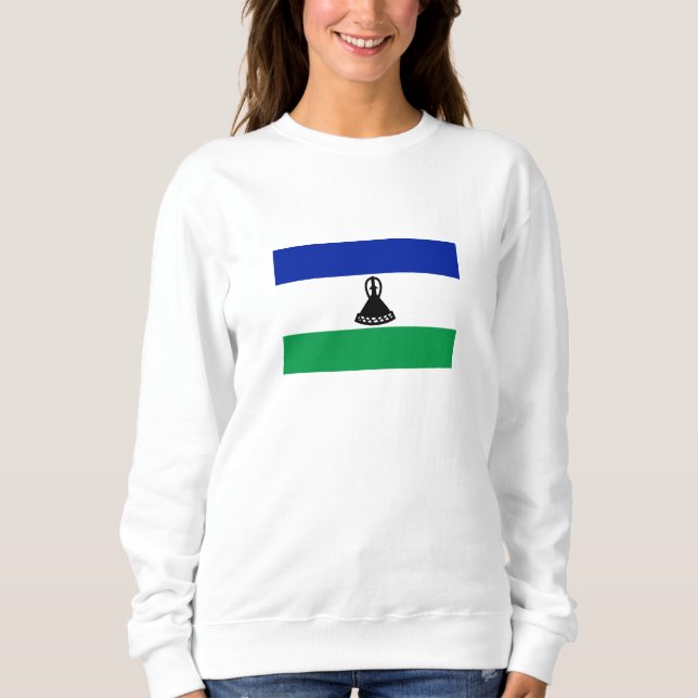 Lesotho Flag Sweatshirt (Front)