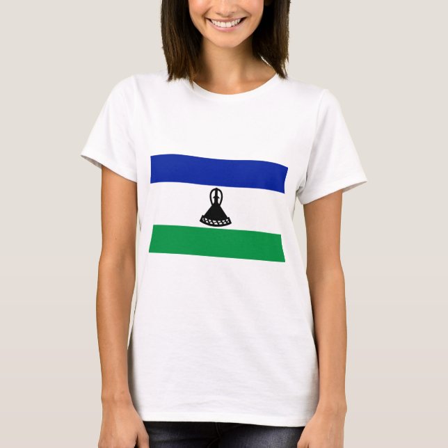 Lesotho Flag T-Shirt (Front)