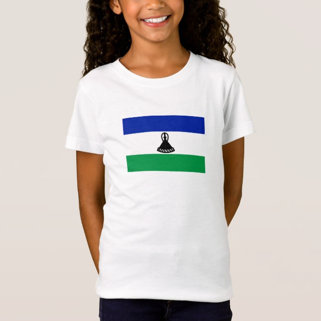 Lesotho Flag T-Shirt (Front)