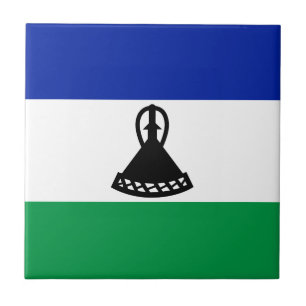 Lesotho Flag Tile