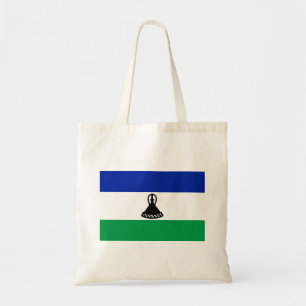 Lesotho Flag Tote Bag
