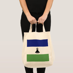 Lesotho flag tote bag