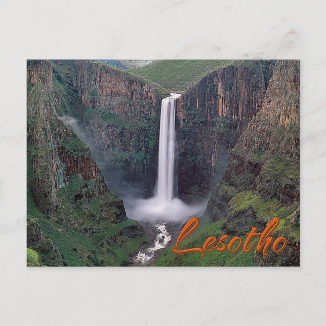 Lesotho Postcard (Front)