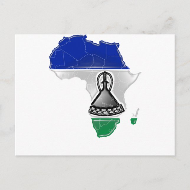 Lesotho Postcard (Front)