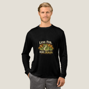 Less Fur. More Scales. Tri-Blend Shirt