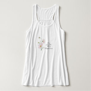 Less Hustle. More Happiness. Mental Wellness Singlet