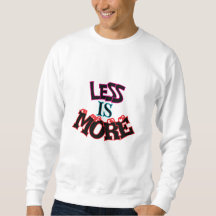 LESS IS MORE TYPOGRAPHY