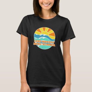 Less Monday More Summer Coworker Vacation Colleagu T-Shirt