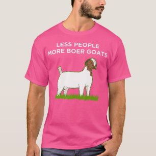 Less People Boer Goat Owner T-Shirt