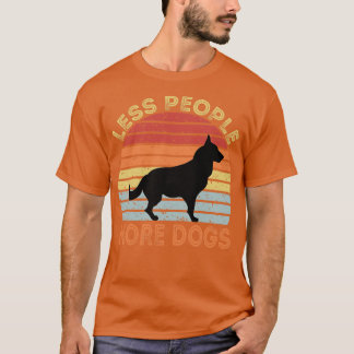 Less People More Dogs T-Shirt
