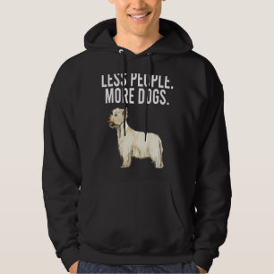 Less People More Dogs West Highland White Terrier Hoodie