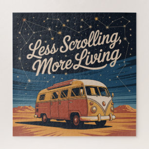 Less Scrolling, More Living Jigsaw Puzzle