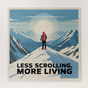 Less Scrolling, More Living Jigsaw Puzzle