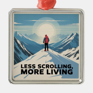 Less Scrolling, More Living Metal Tree Decoration