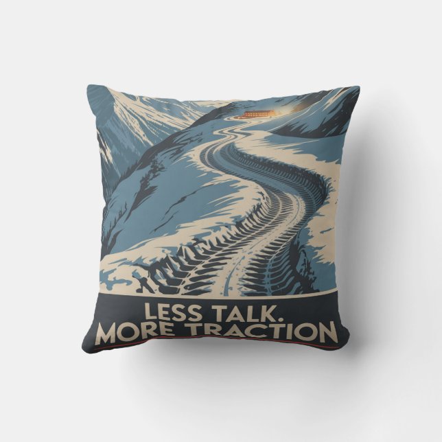 Less Talk. More Traction Cushion (Back)