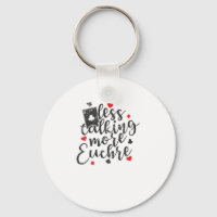 Less talking more Euchre Kartenspiel