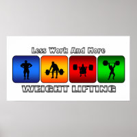 Less Work And More Weight Lifting