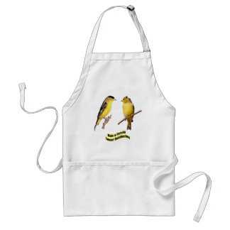 Lesser Goldfinches Standard Apron