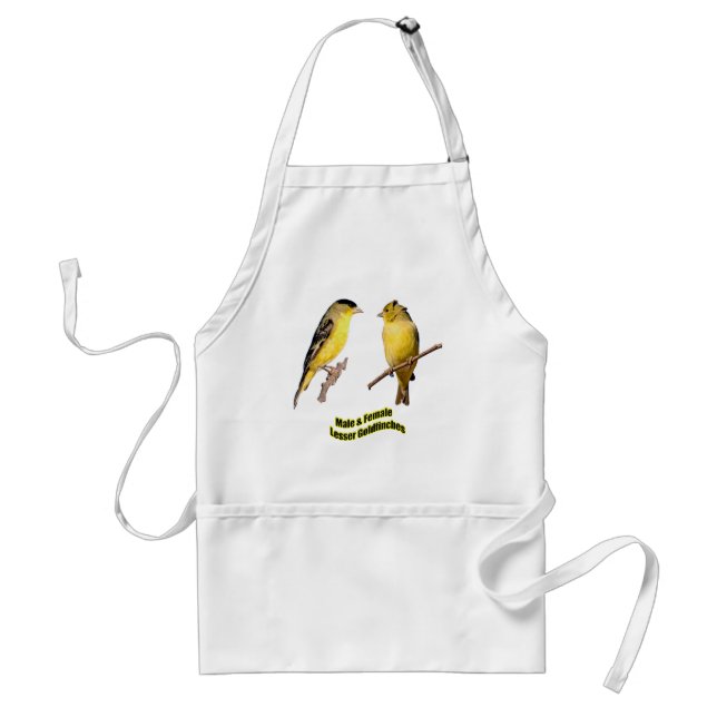 Lesser Goldfinches Standard Apron (Front)