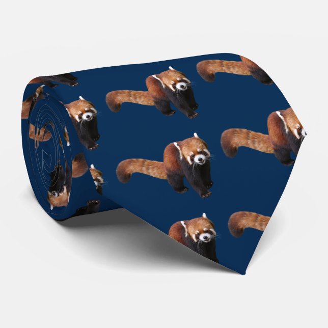 Lesser Panda Tie (Rolled)