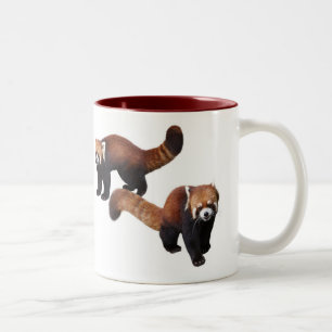 Lesser Panda Two-Tone Coffee Mug