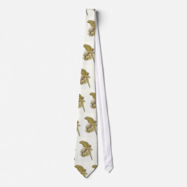 Lesser Patagonian Conure Parrot or Parrakeet Tie (Front)