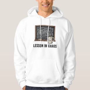 Lesson in Chaos   Academic Burnout Vibes Hoodie