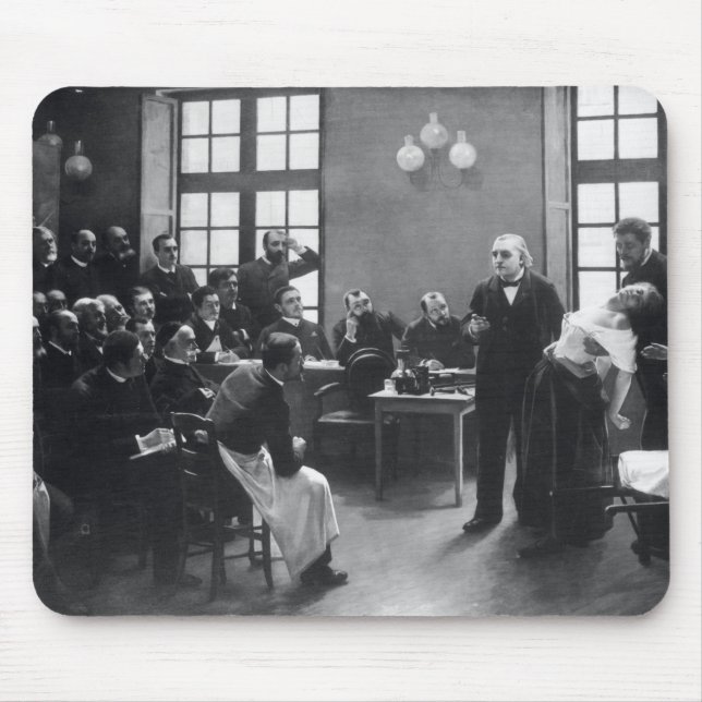 Lesson with Doctor Charcot at the Salpetriere Mouse Pad (Front)