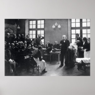 Lesson with Doctor Charcot at the Salpetriere Poster