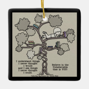 Lessons Learned Ceramic Ornament
