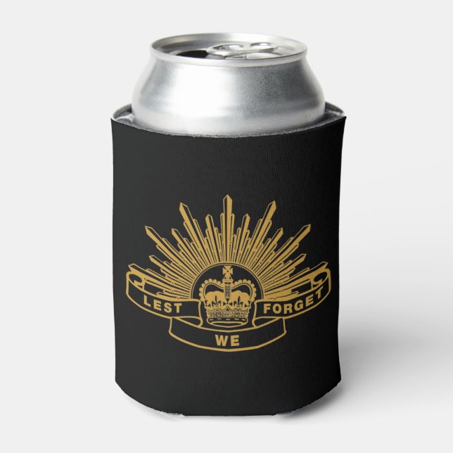 Lest We Forget Can Cooler (Can Front)