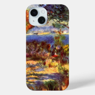 L'Estaque by Pierre Renoir, Vintage Impressionism iPhone 15 Case