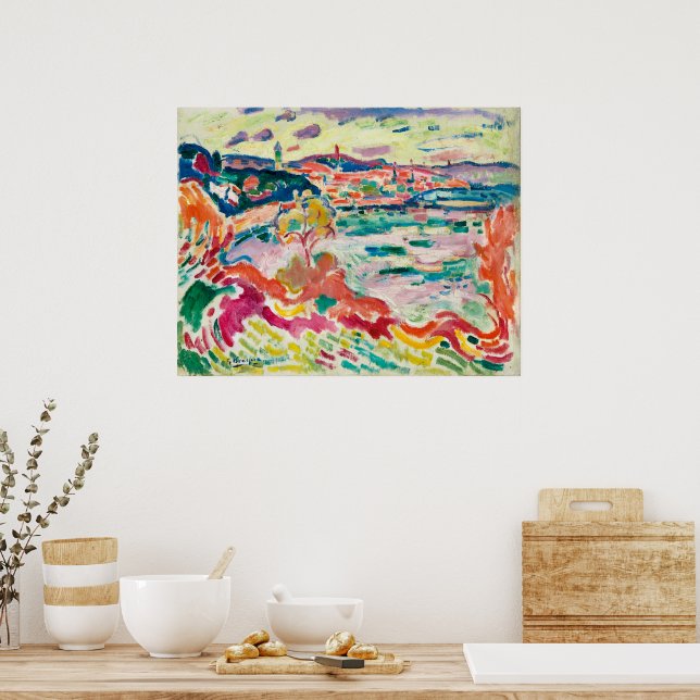 L'Estaque | Georges Braque | Poster (Kitchen)