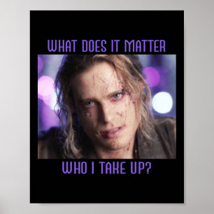Lestat Rock Star What Does It Sticker  Poster