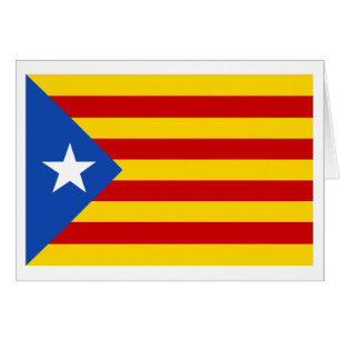 "L'Estelada Blava" Catalan Independence Flag