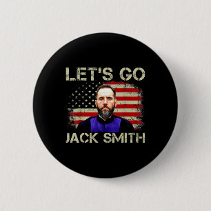 Let39s Go Jack Smith American Flag Summer 6 Cm Round Badge