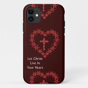 LET CHRIST LIVE IN YOUR HEART Case-Mate iPhone CASE