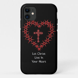 LET CHRIST LIVE IN YOUR HEART Case-Mate iPhone CASE