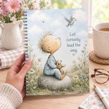 Let Curiosity Lead the Way Little Boy