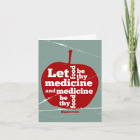 Let food be by medicine Hippocrates quote