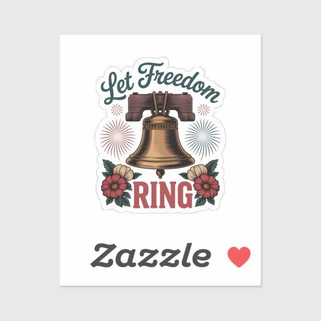 Let Freedom Ring Bell Patriotic (Sheet)