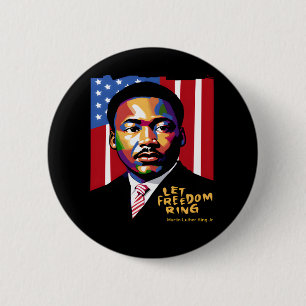 Let Freedom Ring Funny Quote 6 Cm Round Badge